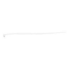 Cincho de plástico, Color Natural, 4.8 x 310 mm, Ideal para sujeción de cables (Bolsa con 100 piezas)