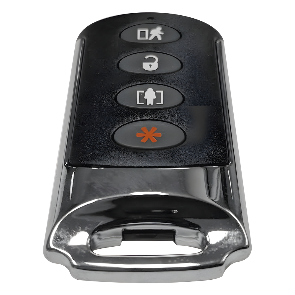 Llavero Remoto Inalámbrico 4 Botones / Uso Rudo / Armado Total/Parcial/Desarmado/Pánico / 345 MHz / Batería 5 Años / Compatible Honeywell y PRO4GLTEM