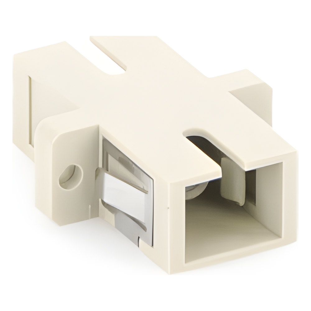 Módulo Acoplador de Fibra Óptica Simplex SC/PC a SC/PC Compatible con Fibra Multimodo