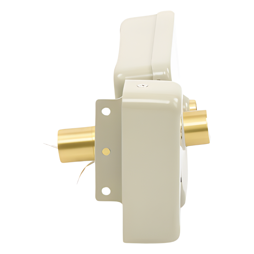Cerradura Eléctrica con Botón de Salida / Incluye Llave  / Exterior / Izquierda