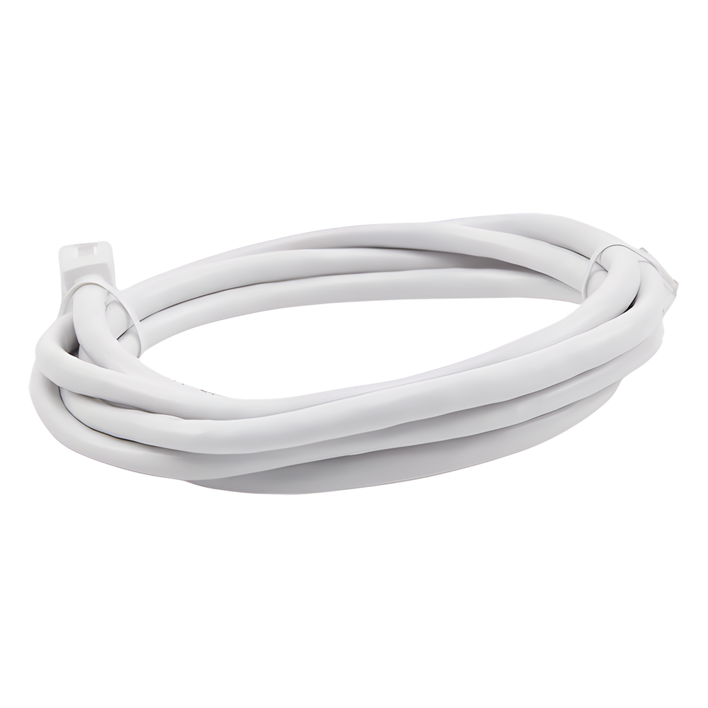Patch Cord Cat6A 10G Blindado 2 Metros (6.56 Pies) Blanco