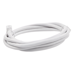 Patch Cord Cat6A 10G Blindado 2 Metros (6.56 Pies) Blanco