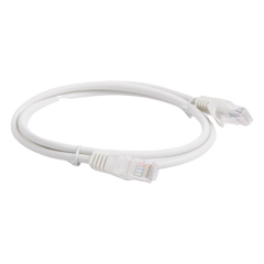 Cable de Parcheo UTP Cat5e - 1 Metro (3.28 Pies) - Blanco