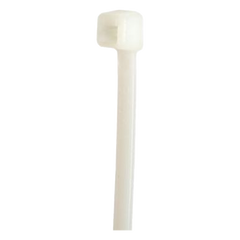 Cincho de Nylon 6.6 StrongHold™, 250mm largo x 4.8mm ancho, Color Natural, Plenum, Paquete de 100pz