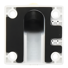 Montaje metálico de pared para exterior