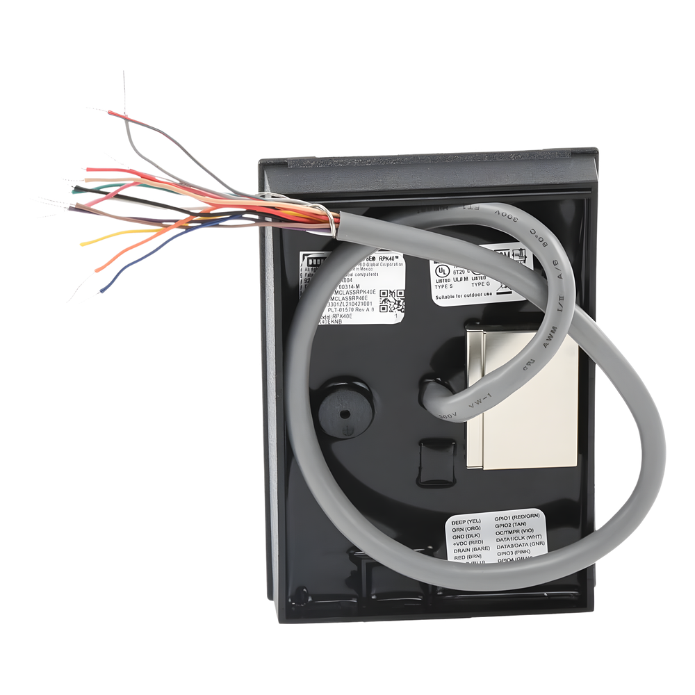 Lector con Teclado 921 PROX HID, EM /iClass SEOS (no clonable) /iClass SE/ iClass SR/ iClass /Mifare Classic, DesFire, Bluetooth/ Garantía de por Vida