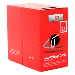 Bobina de 305 m (1000 ft) / Cable para Alarma 6x22 AWG / CCA / Blanco