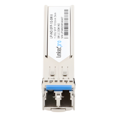 Transceptor Óptico Industrial SFP (Mini-Gbic) / Monomodo 1310 nm / 1.25 Gbps / 1000BASE / Conectores LC/UPC Dúplex / DDM / Hasta 5 km
