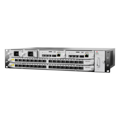 OLT Modular tipo Chasis GPON/XGS-PON Combo,1 Tarjeta de Servicio de 16 Puertos GPON, 2 Ranuras, 2 Fuentes de Alimentación AC, 2 UR