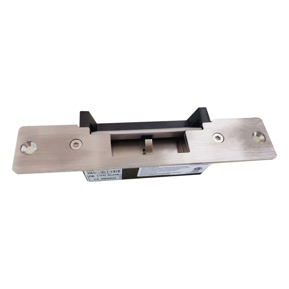 Contrachapa Eléctrica /Abierta o Cerrada en Caso de Falla (seleccionable)/ Sensor de Estado de Puerta / Uso en Interior