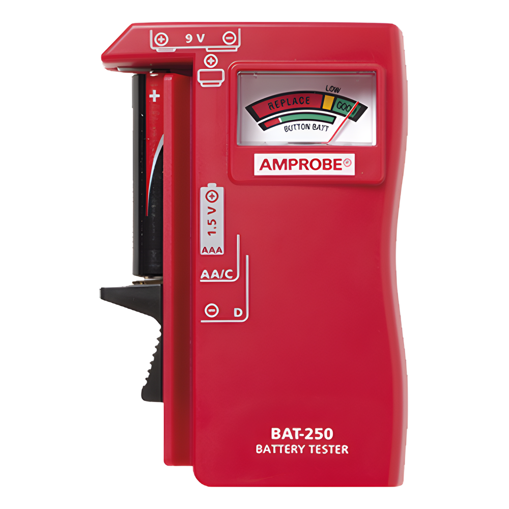 Probador de Baterías 9 Vcc / 1.5 Vcc [AA-AAA-C-D]