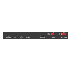 Splitter HDMI 1x2 | 4K@60Hz | Extractor de Audio | Down Scaler | HDR  4:4:4 | EDID | 18Gbps