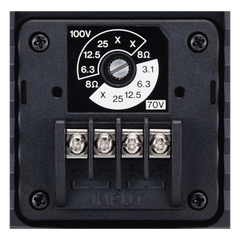 Altavoz de Montaje en Pared, 2 vias, Woofer 4 in, Tweeter 1 in, IPX3, 8 ohms, 70/100V, Color Blanco, Par