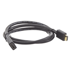 Cable Extensor HDMI de 1 Metro (3.28 Pies) / 4K@60Hz / 3D / HDR / Macho a Hembra / Núcleo de Cobre Estañado / Transmisión Estable