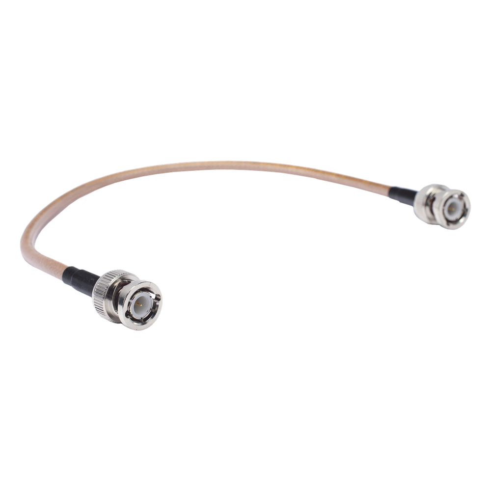Jumper de 30.5 cm (12.01 pulgadas) con cable LP142 BNC Macho a BNC Macho.