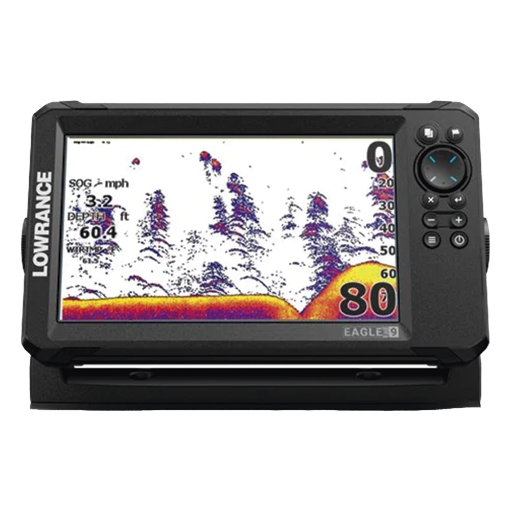 Eagle eye 9 ecosonda en pantalla horizontal IPS de 9 pulgadas, incluye transductor ojo de águila