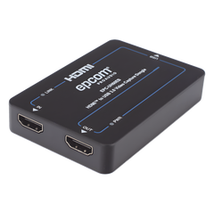 Adaptador de Captura de Video HDMI a USB 3.0 | 4K60 HDMI Entrada | 1080p60 USB Salida | HDCP 2.2 | 18 Gbps Ancho de Banda | Plug and Play | Compatible Windows Linux macOS
