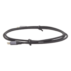 Cable USB-C a USB-C | 1 Metro (3.28 Pies) | Transferencia de Datos de 480 Mbps | Carga Rápida de Hasta 60W | QC 4.0/3.0/2.0 | PD3.0 | FPC | AFC | Protección Integrada | Caja de Aluminio | Nylon Trenzado | Color Negro