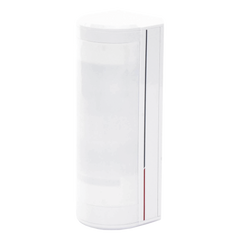 Detector de Movimiento Exterior Cableado / 15 Metros de Detección / Ángulo de Cobertura de 90° / Movilidad de Lente en Eje de 180° / Inmunidad a Mascotas de 45Kg / Exterior IP65 / Doble Tecnología Microondas y PIR