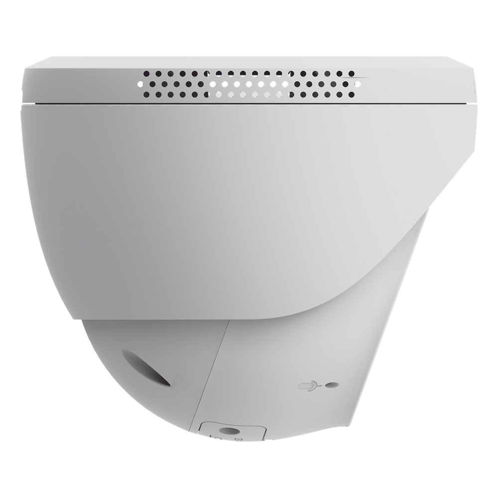 Domo IP 3 Megapíxel (2K) / Wi-Fi / Sirena y Estrobo /Audio de Dos Vías / Detección Humana y Vehiculo / Notificación Push / Audios Personalizables / Ranura Para Memoria hasta 512GB / Uso en Exterior IP67