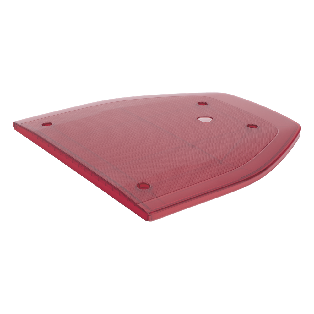 Domo lateral de reemplazo para barra de luces SP216 de la Marca SignalPro, Color Rojo