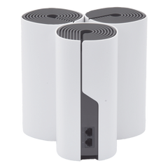 Kit de Router inalámbrico mesh Deco E4 para Hogar / Doble banda AC 1200  / 2 puertos 10/100 Mbps / Compatible con amazon alexa.