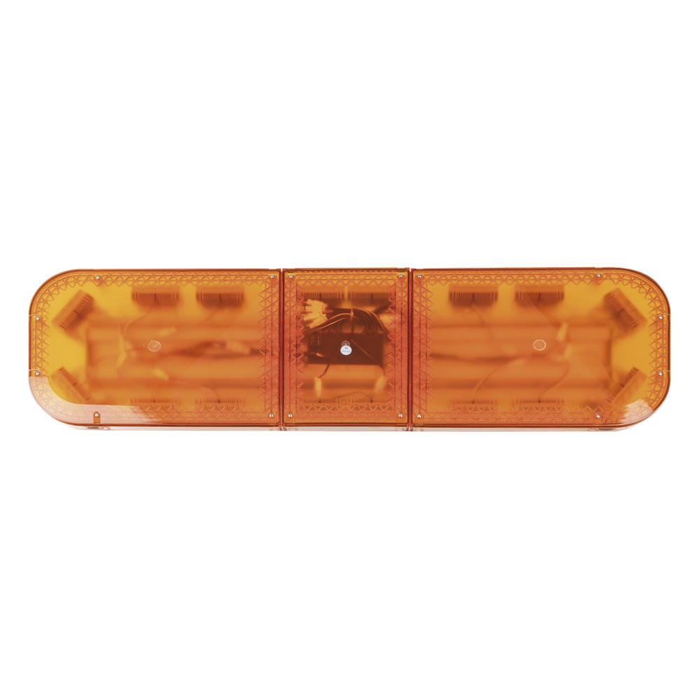 Barra de luces de 47" con 88 LEDs de alta potencia, color ámbar, ideal para equipar unidades de seguridad privada, minería e industria