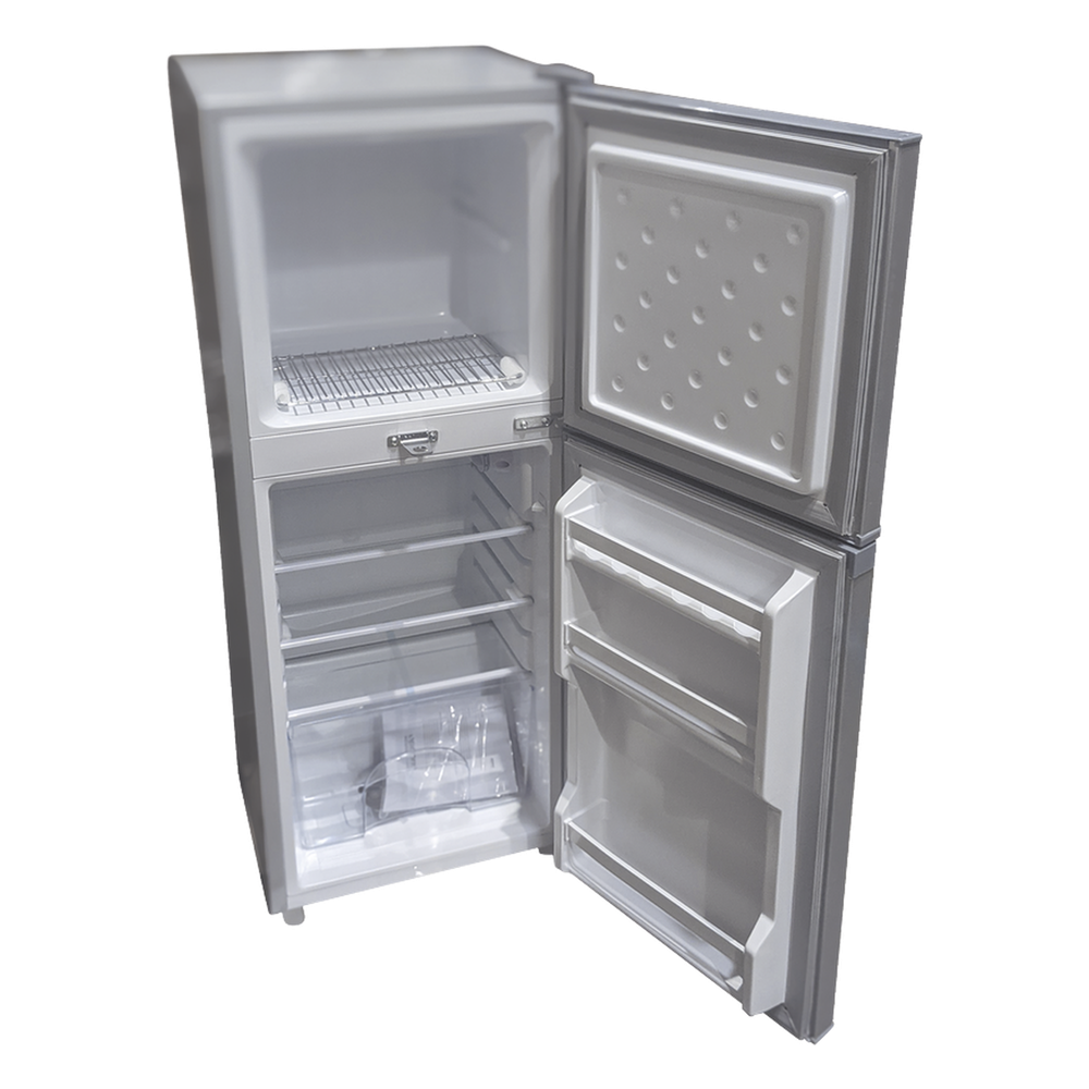 Refrigerador Combinado Solar de 105L (3.7 ft3) - 12/24V, Solución Todo en uno para Aplicaciones Aisladas y Eficiencia Energética.