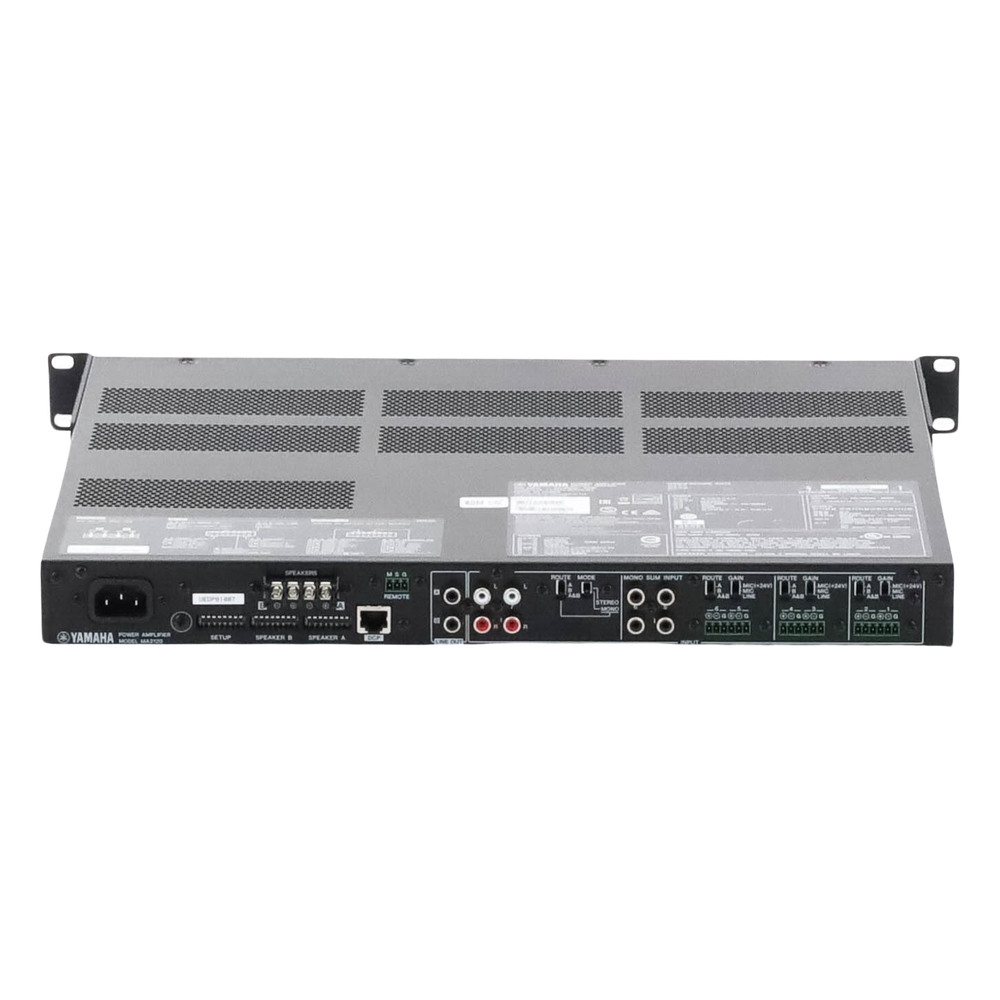 Mezclador Amplificador | 2 zonas | 120w a 70/100V | 100w a 8&Omega; | DSP Integrado