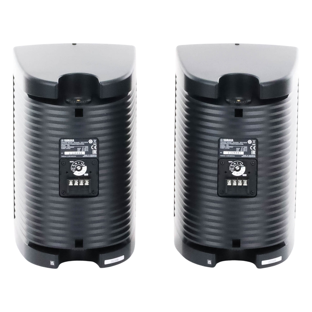 Altavoz de Montaje en Pared | 2 vias | Woofer 6.5" | Tweeter 1" | IPX3 | 8 ohms | 70/100V | Color Negro | Par