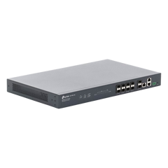 Deltra Stream - OLT de 8 Puertos GPON  / Conexión Hasta 1,024 ONUs / 1 Puerto Gigabit RJ45 Uplink / 2 Puertos SFP+ 10GbE Uplink / Fuentes Redundantes AC-AC (incluidas) /  Administración desde la Nube Sin Costo (DPMS)