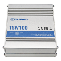 Switch Industrial No-Administrable 5 puertos Gigabit, PoE en 4 puertos 802.3af/at (120W)