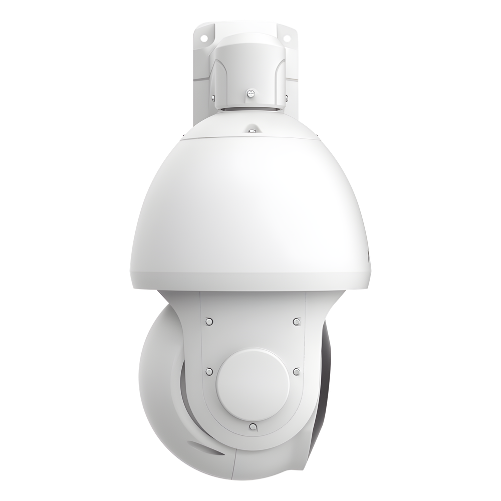 Cámara de Red Tipo Domo AI Zoom Óptico 42X / 4K HD 30fps / 140dB Super WDR / Control PTZ Inteligente / IR 300m / IP66 IK10 / ONVIF y VMS