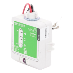 Módulo de atenuación inalámbrico PowPak con control 0-10 V, 8 A, 120/277 V, para balastros y drivers LED, compatible con controles Pico, sensores Radio Powr Savr y hub Vive