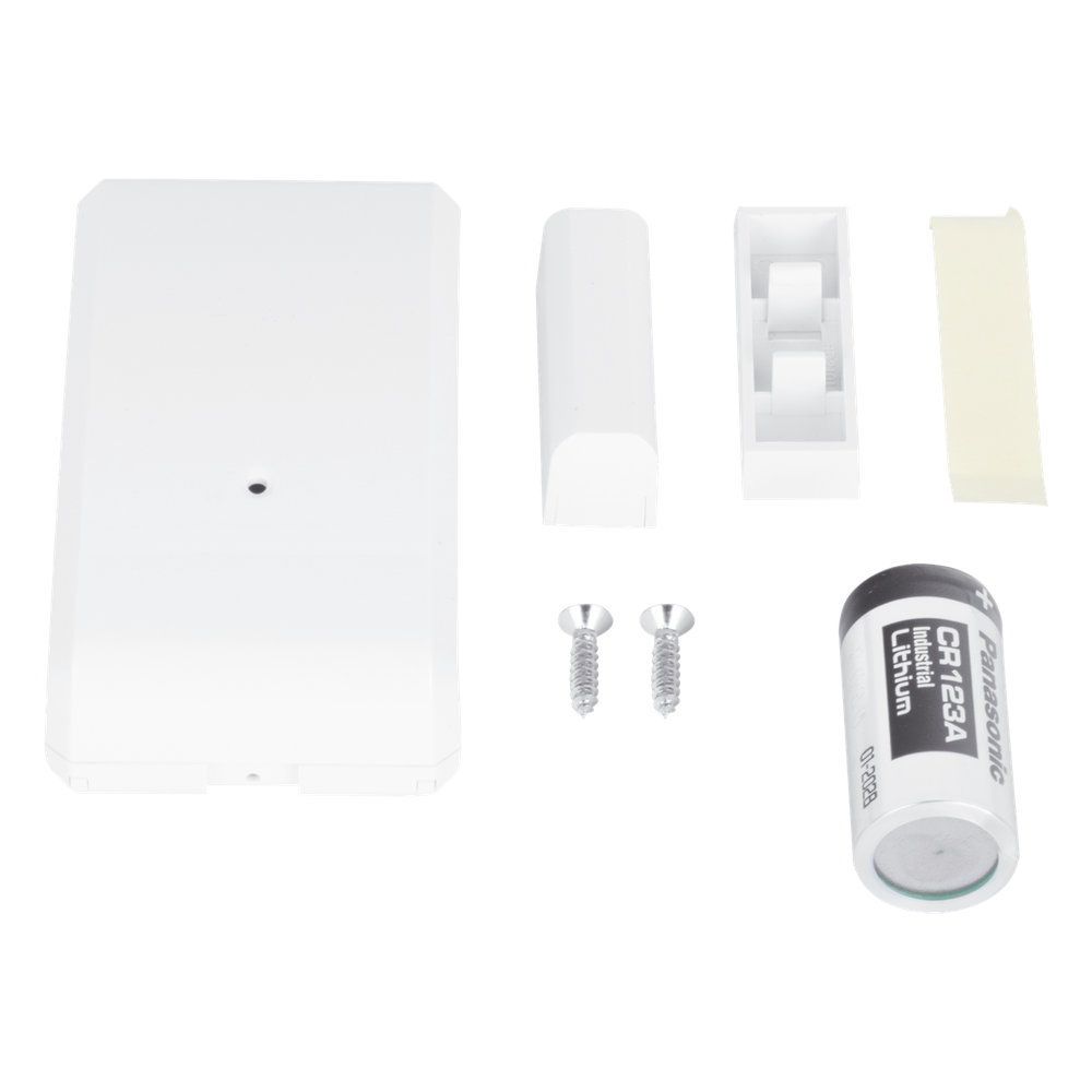Sensor 3 en 1 Inalámbrico / Impacto + Apertura + Zona Externa / Gap 2.54 cm / 345 MHz / Batería 5 Años / Compatible Honeywell y PRO4GLTEM