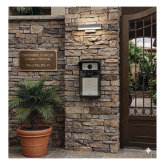 Carcasa Protectora Universal Color Negro con Tapadera de Acrílico / Medidas 245 × 143 × 83 mm / Compatible con Múltiples Modelos de Control de Acceso