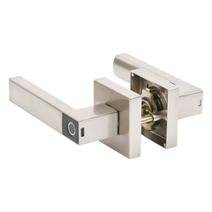 Manija Castelli Biométrica/ Niquel Satinado / 30 usuarios / Para Puerta Izq o Derecha de 60-70mm