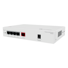 Router eKit para 150 clientes / Controladora para 16 APs / 5 Puertos PoE+ (1 WAN 2.5 Gbps + 1 LAN Gigabit + 3 LAN/WAN gigabit) / Presupuesto PoE 41W / Gestión en la nube / Libre de licenciamiento