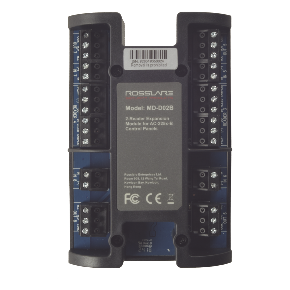 Módulo expansor de 2 lectoras / Para panel AC-225IP-BU