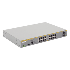 Switch Administrable Capa 3, 16 puertos 10/100/1000 Mbps + 2 puertos SFP Gigabit