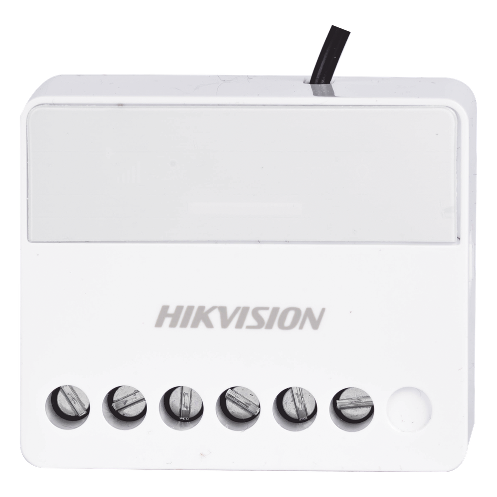 (AX PRO) Relevador Inalámbrico / 1 Entrada de Alarma 24/7 / 1 Salida de Relevador 0 a 36 Vcc (Max. 5 A)