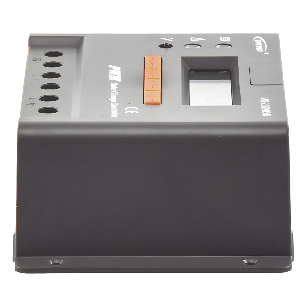 Controlador Solar de Carga y Descarga PWM 12/24V 20A con Display, Parámetros Configurables