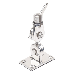 Montaje Rotativo de Acero Inoxidable / Ajuste de 4 posiciones / Rosca Estándar 1-1/4