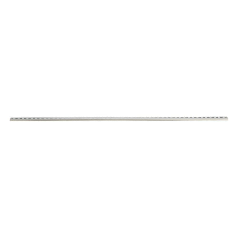 4 Rieles DIN Estándar de 35 mm Ranurado / 25 cm de longitud / Fabricado en Acero