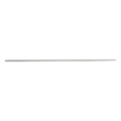 4 Rieles DIN Estándar de 35 mm Ranurado / 25 cm de longitud / Fabricado en Acero