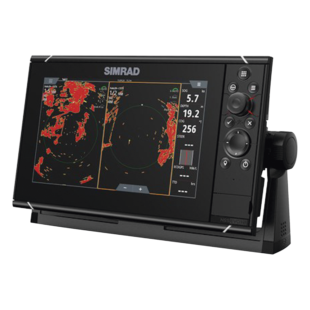 Plotter de Navegación Multifunción NSS16 evo3S, Pantalla Táctil, Cartografía Digital, Ecosonda, Radar, Piloto Automático, Dual Card Reader, Control por Panel Táctil y Teclas Físicas