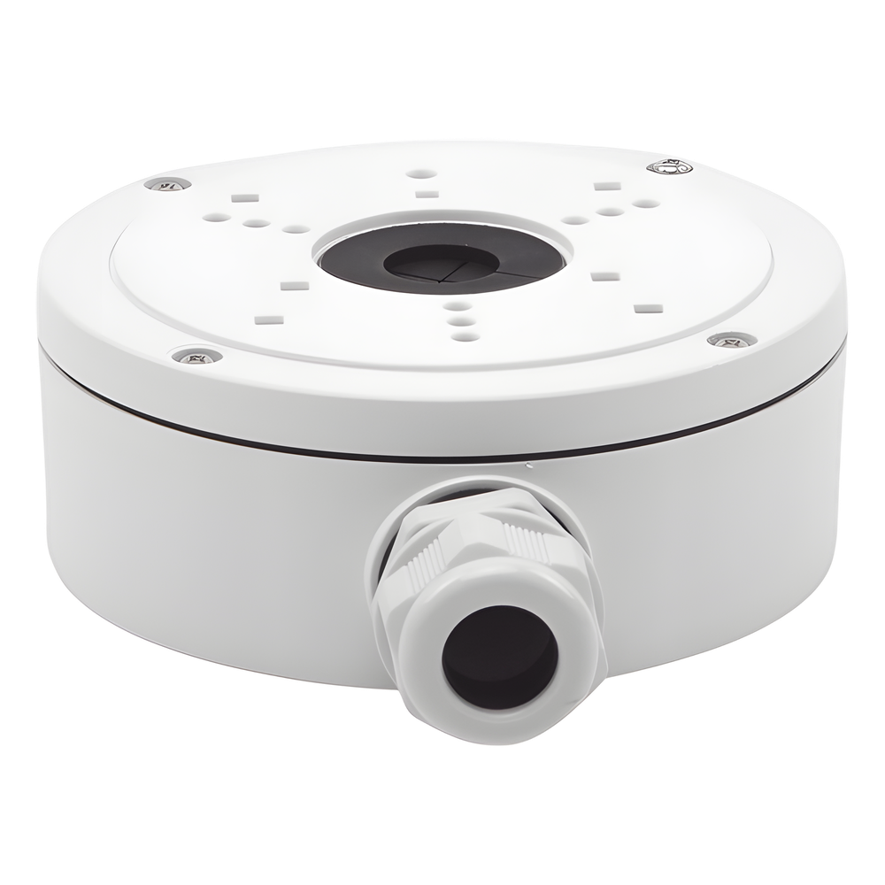 Caja de Conexiones de Exterior con Tapa para Cámaras Tipo Domo, Turret y Bala / IP66