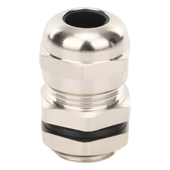 Conector Metálico Tipo Glándula para Cable de 3 a 6.5 mm de Diámetro.