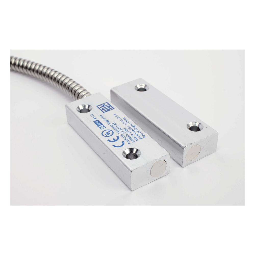 Contacto Magnético SFIRE SF-2071-AR / Uso Rudo / GAP 42 mm / Sensor Reed Switch NC / 12 Vcc