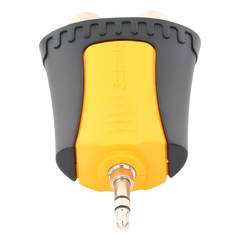 Conector Estéreo | 3.5 mm - 2 x conector Hembra RCA | Adaptador de Carcasa de Plástico